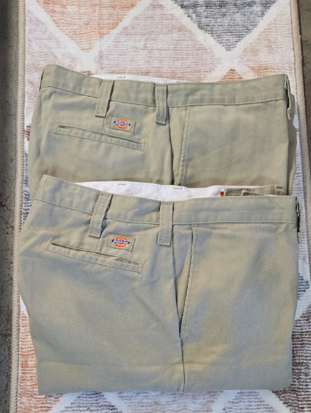 Dickies Men’s Olive Work Pants - Classic Fit